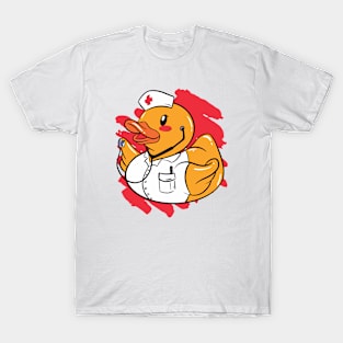 Cute Nurse Rubber Duckie // Squeaky Duck Rubber Ducky T-Shirt